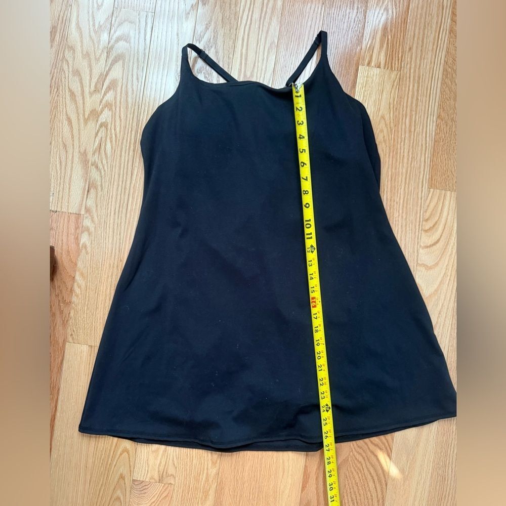 Danskin Black Athletic dress w/shorts & bra